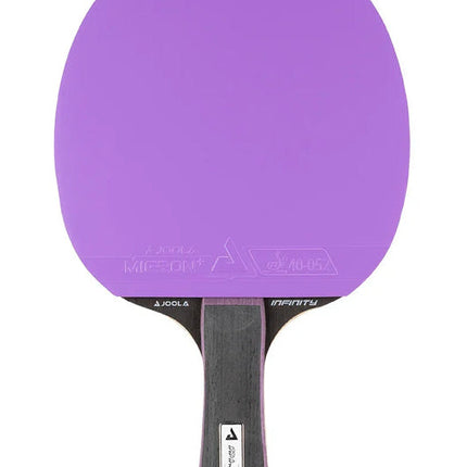 JOOLA White Infinity Carbon Table Tennis Racket - Forehand