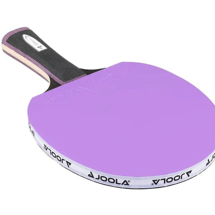 JOOLA White Infinity Carbon Table Tennis Racket - Micron+ Rubber