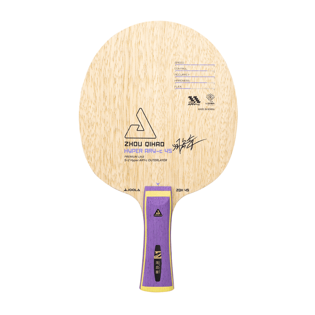 JOOLA Zhou Qihao Hyper-ARY-c 45 - Offensive Table Tennis Blade