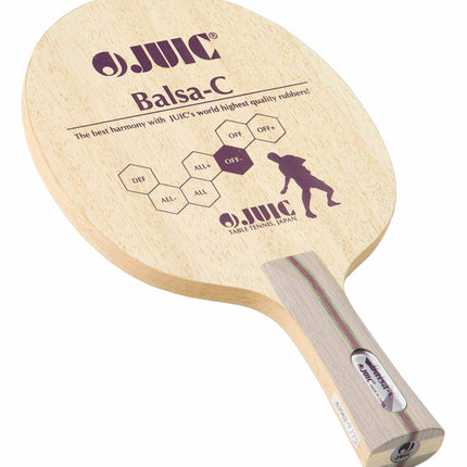 Juic Balsa-C - Table Tennis Blade - Flared Handle