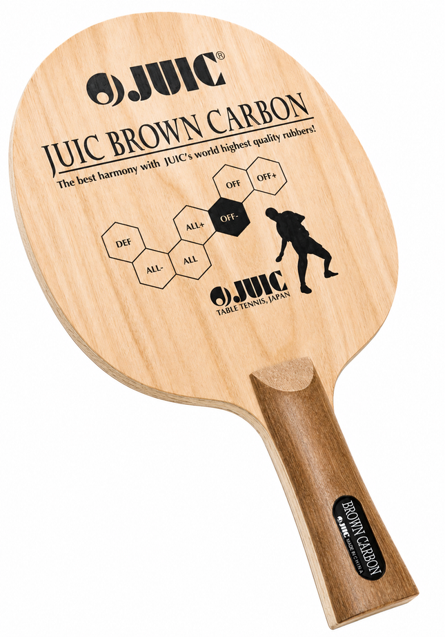 JUIC Brown Carbon - Offensive Minus Table Tennis Blade