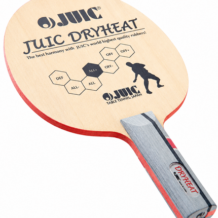 Juic DryHeat – Allround Plus Table Tennis Blade - Straght Handle