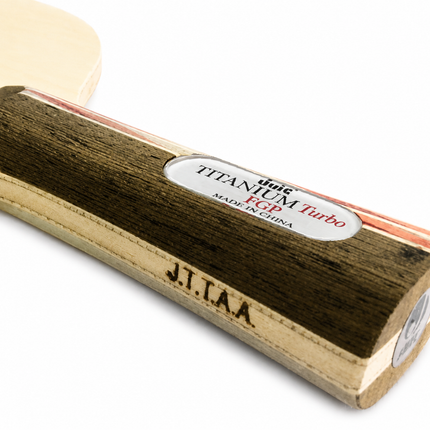 Juic Titanium Turbo FGP – Offensive Table Tennis Blade - FL Handle