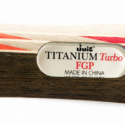 Juic Titanium Turbo FGP – Offensive Table Tennis Blade - Handle