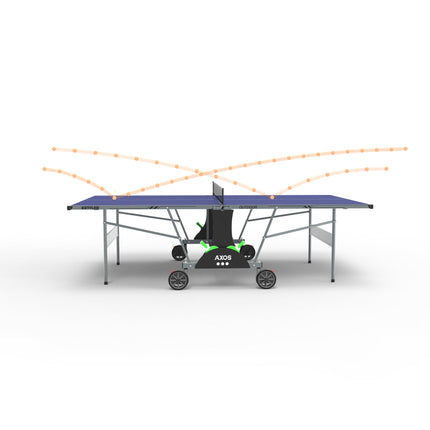 Kettler Axos Outdoor Table Tennis Table 2-Player Bundle - Ball Bounce