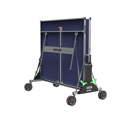 Kettler Axos Outdoor Table Tennis Table 2-Player Bundle - Compact