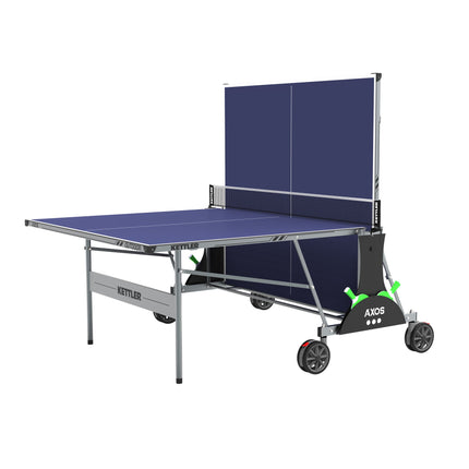 Kettler Axos Outdoor Table Tennis Table 2-Player Bundle - Playback