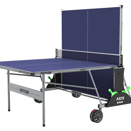 Kettler Axos Outdoor Table Tennis Table Two Player Bundle - Playback