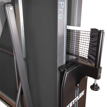 Kettler Berlin Pro Indoor Table Tennis Table - CENTERFOLD Design and with Permanent Net System