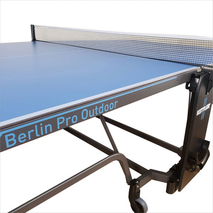 Kettler Berlin Pro Outdoor Table Tennis Table - Weatherproof Outdoor Top