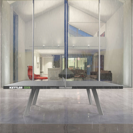 Kettler Eden - Outdoor Table Tennis Table-Gray - Weatherproof