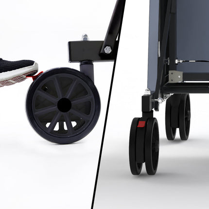 Kettler Monaco Outdoor Table Tennis Table 2-Player Bundle - Wheels