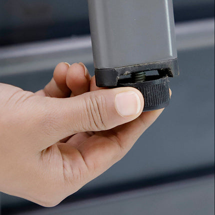 Kettler Outdoor 4 Table Tennis Table - 2-Player Bundle - Adjustable Foot