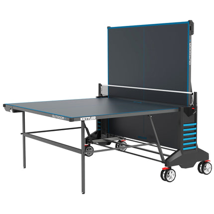 Kettler Outdoor 4 Table Tennis Table - 2-Player Bundle - Playback Position