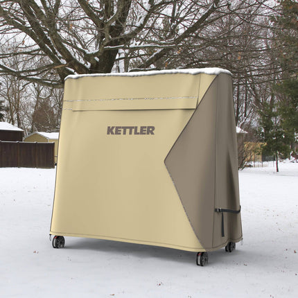 Kettler Premium All-Weatherproof Table Tennis Cover - Snow Resistant Material