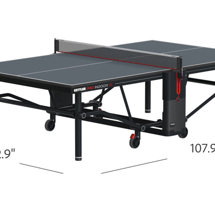 Kettler Pro Indoor 15 Table Tennis Table - Dimensions