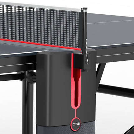 Kettler Pro Indoor 15 Table Tennis Table - Permanent Net 