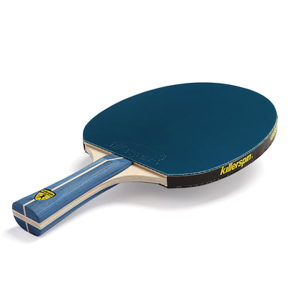 Killerspin Jet 200 Ping Pong Paddle - Blue/Black - Flared Handle