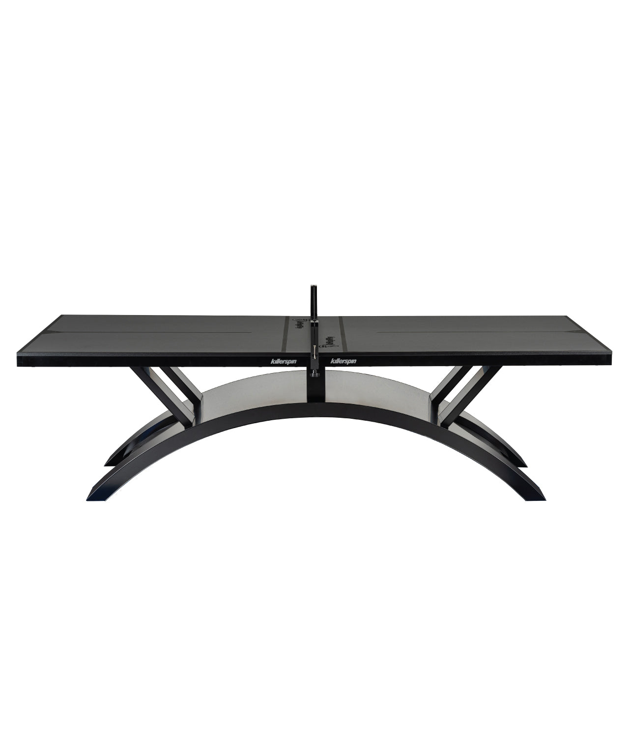 KILLERSPIN Revolution SVR Indoor Table - Blacksteel - Side View