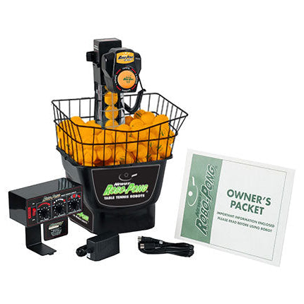 NEWGY Robo-Pong 1040+ - Table Tennis Robot - Inclusions
