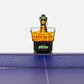 NEWGY Robo-Pong 1055 - Table Tennis Robot - Set-Up