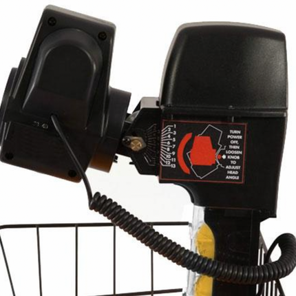 NEWGY Robo-Pong 1055 - Table Tennis Robot - Side View