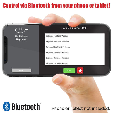 NEWGY Super Pro Robo-Pong - 3050XL Table Tennis Robot - Drill Mode