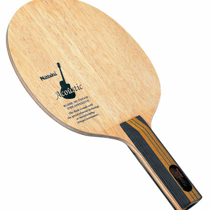 Nittaku Acoustic - Offensive Table Tennis Blade - Straight