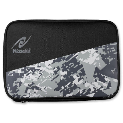 Nittaku Camoge Double Rectangular Case - Gray