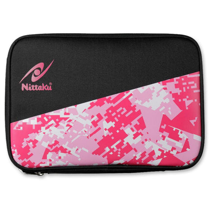 Nittaku Camoge Double Rectangular Case - Rose