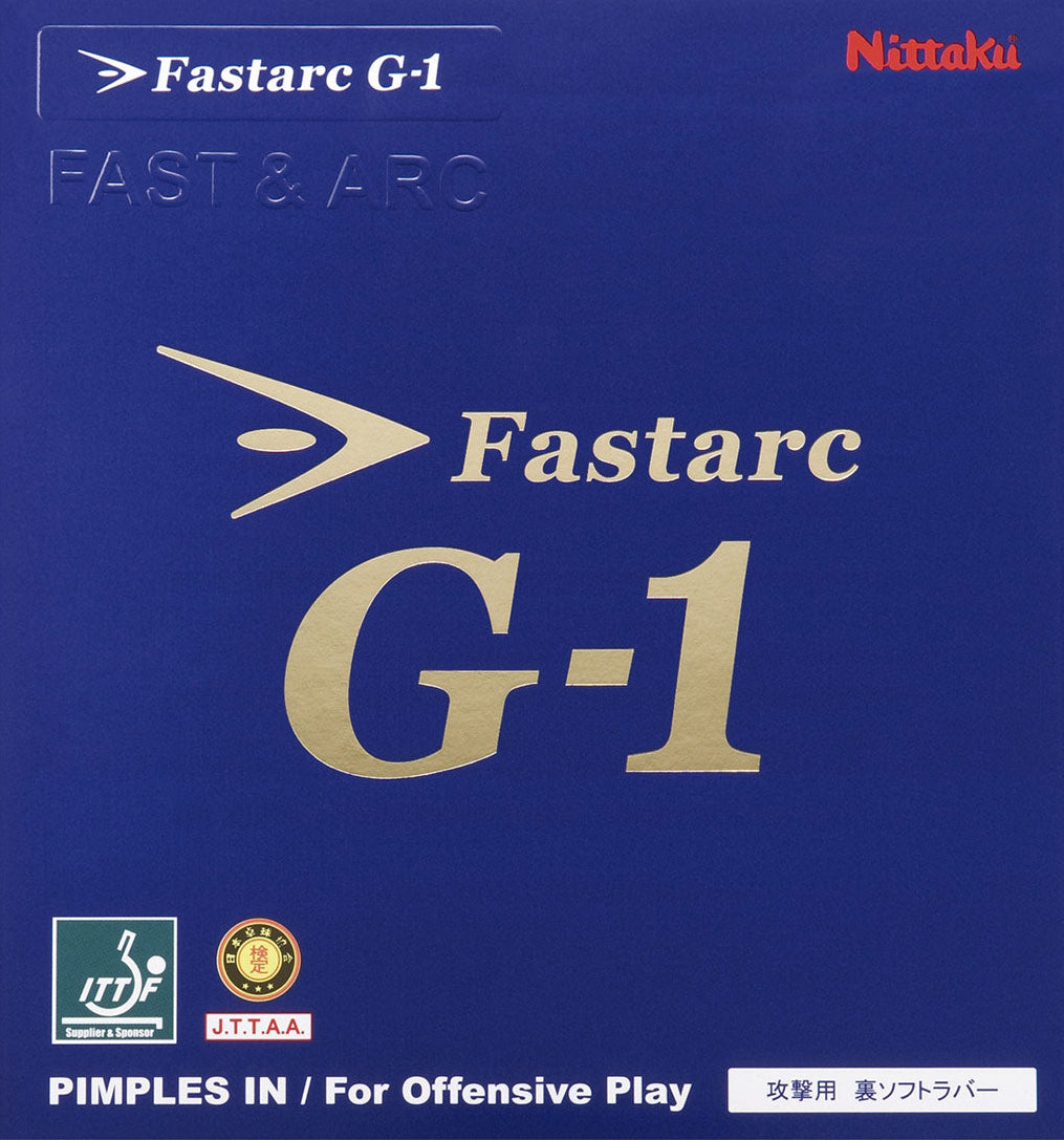 Nittaku Fastarc G-1 Table Tennis Rubber