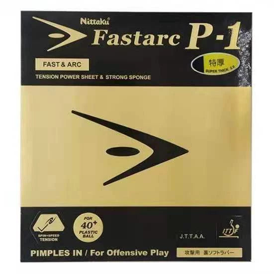 Nittaku Fastarc P-1 - Inverted - Table Tennis Rubber
