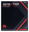Nittaku Genextion V2C Table Tennis Rubber – Hard Sponge, High Spin, Speed & Control