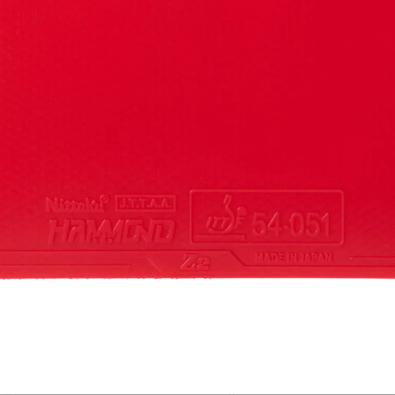 Nittaku Hammond Z2 - Inverted - Red Rubber