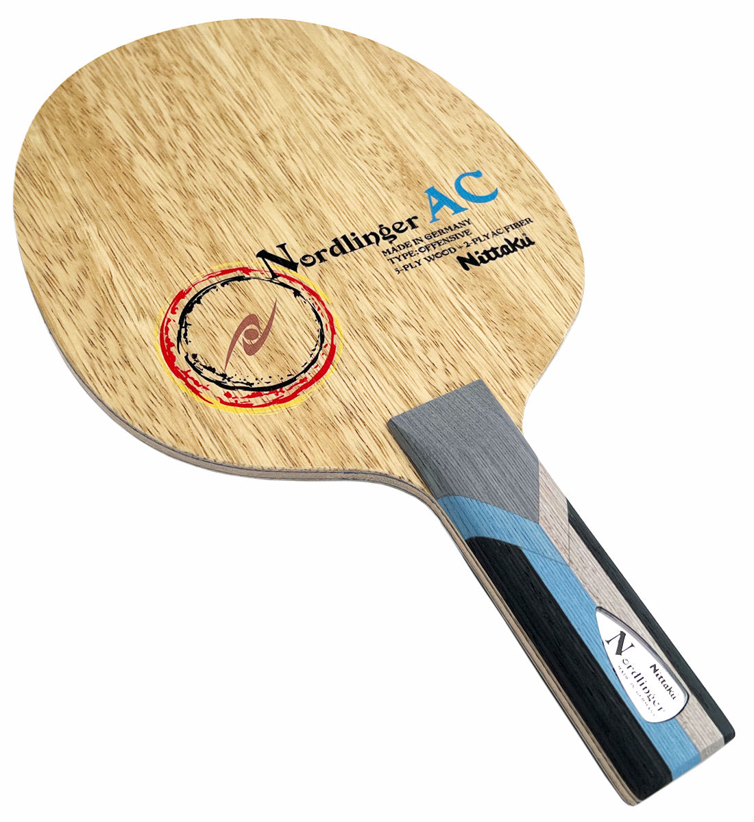 Nittaku Nordlinger AC - Offensive Table Tennis Blade - Straight