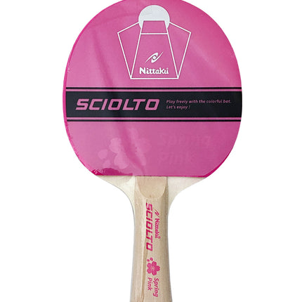 Nittaku Sciolto Pink Table Tennis Paddle  