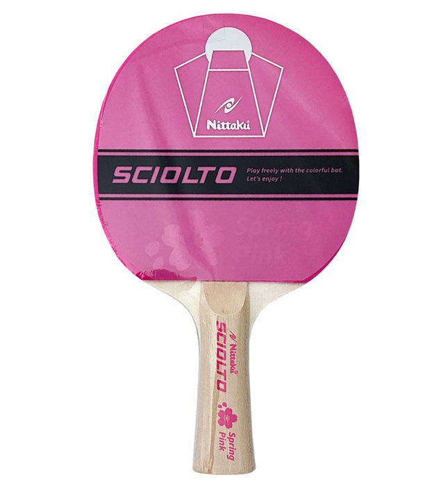 Nittaku Sciolto Pink Table Tennis Paddle  