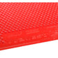 Nittaku Wallest One (OX - no sponge) - Long Pips - Red