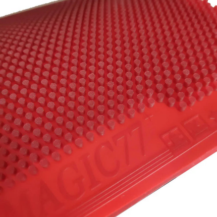 OEM - Magic 77+ Big Long Pips-Out Table Tennis Rubber - Red