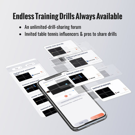 Pongbot Halo S Pro - Endless Training Drills 