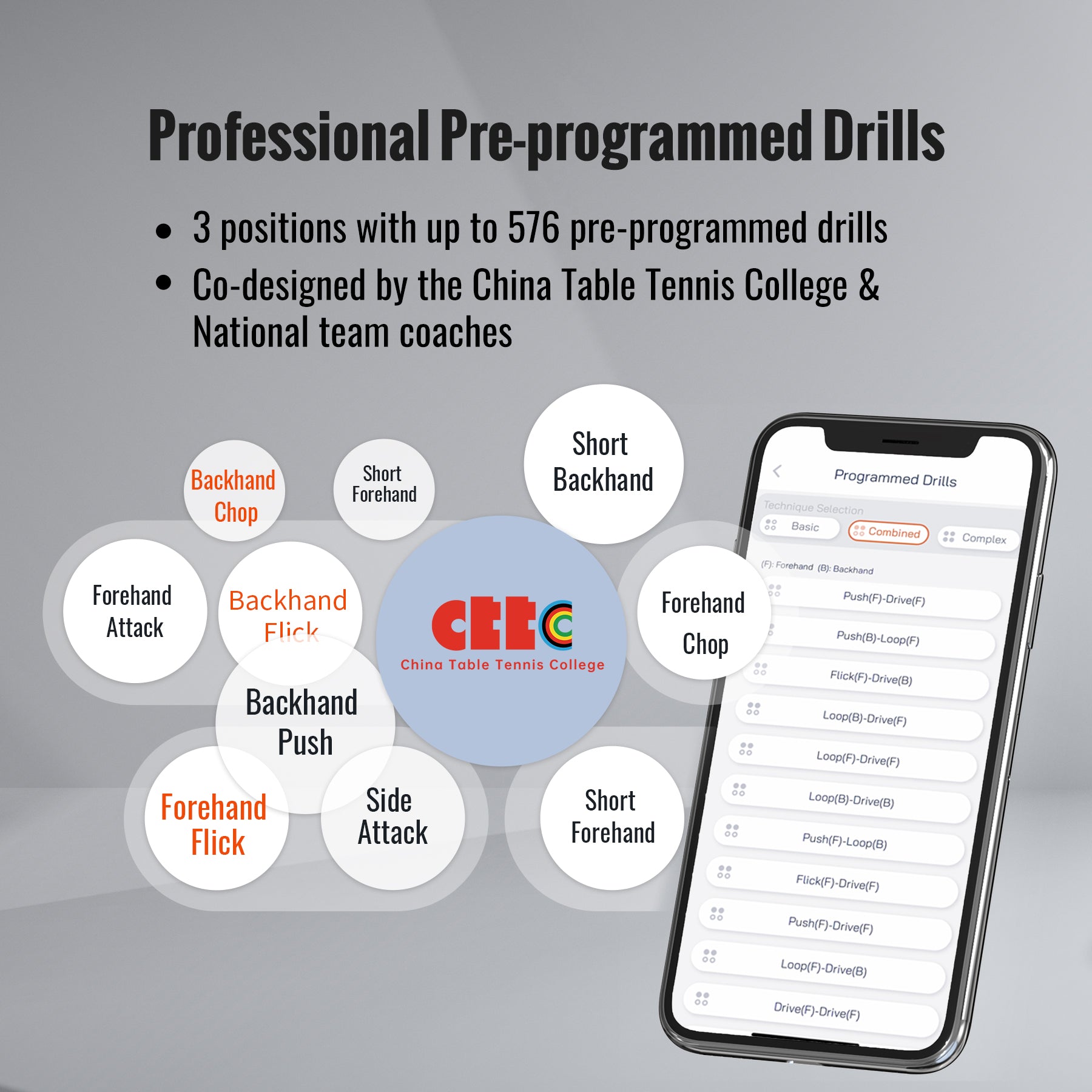 Pongbot Halo S Pro - Professional Pre-Programmed Drills