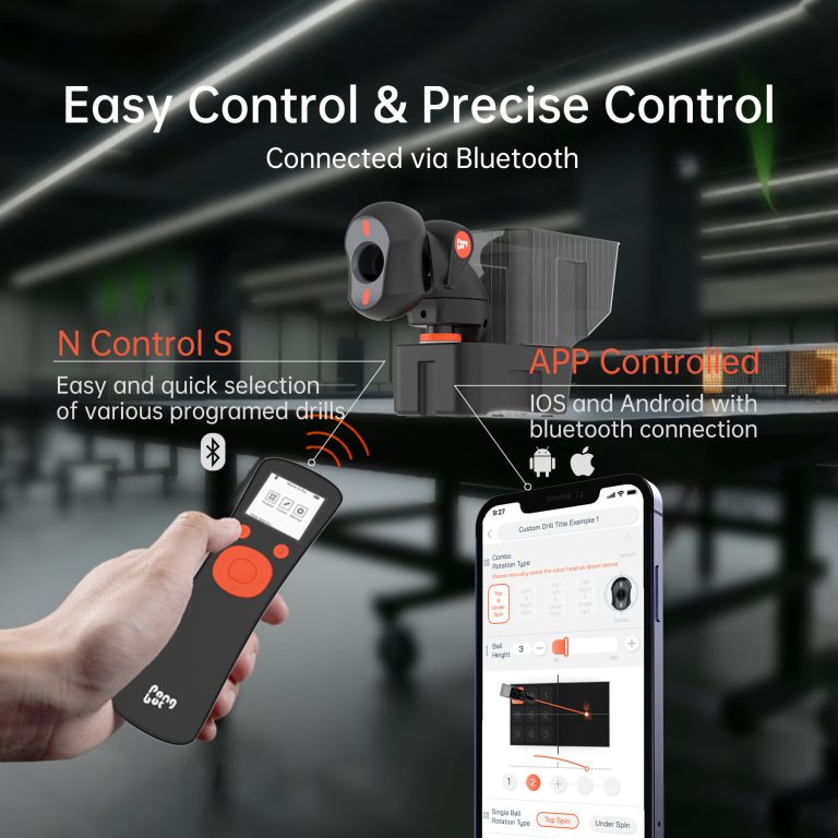 Pongbot Nova S Pro - Easy and Precise Control