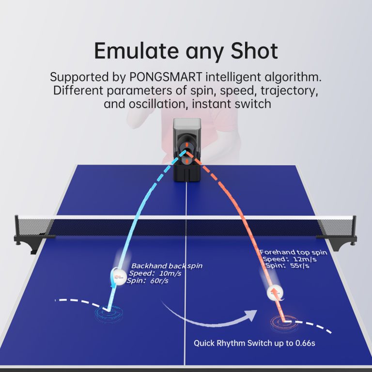 Pongbot Nova S Pro - Emulate Any Shot