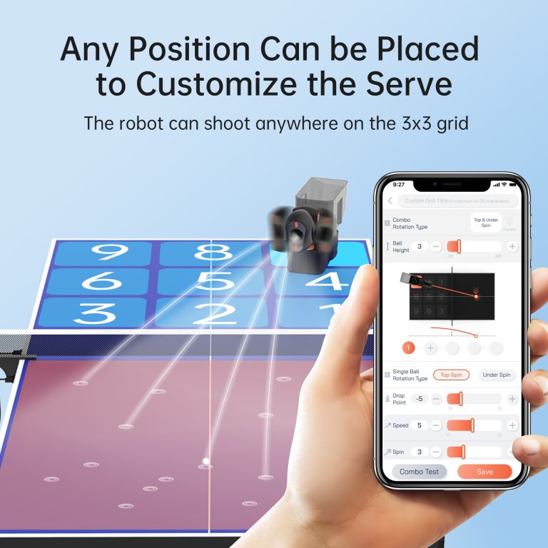 Pongbot Nova S Pro - Visual Control