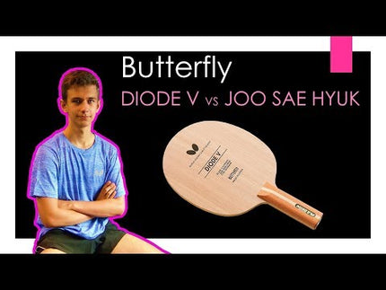 Butterfly Diode V Flared - Defensive Table Tennis Blade - VIDEO