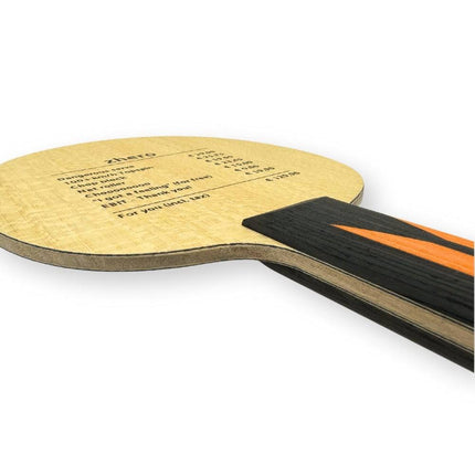 Sauer & Troger Zhero - Offensive Table Tennis Blade - Edge View