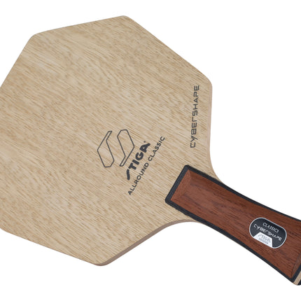 Stiga Allround Classic Cybershape - Flared-Blade Shakehand