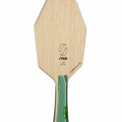 Stiga Aura Hybrid Carbon Cybershape - Flared Handle Style