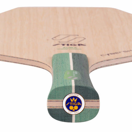 Stiga Aura Hybrid Carbon Cybershape - Flared Handle