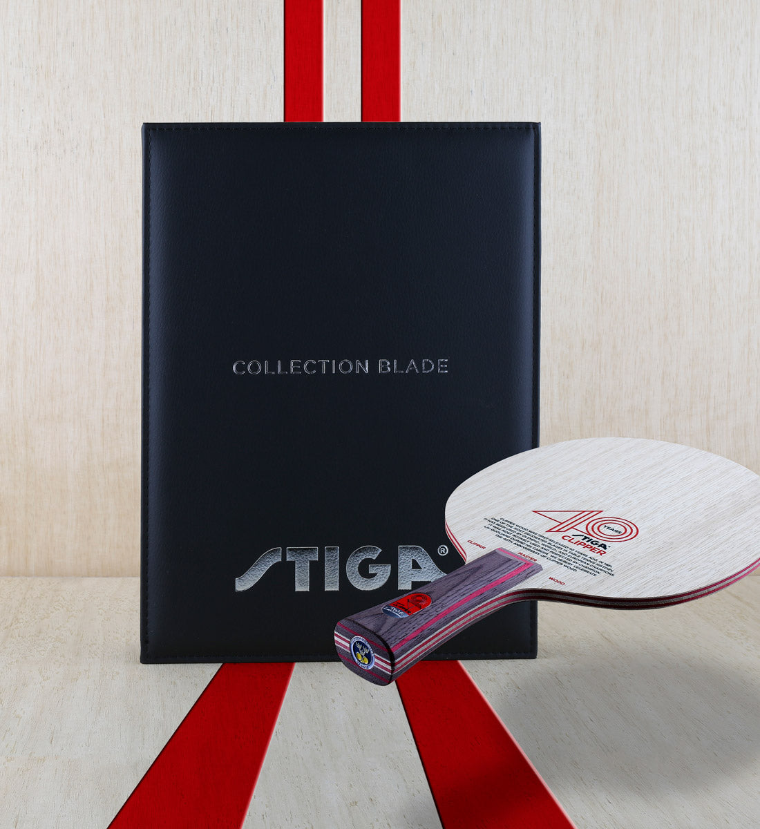 Stiga Clipper 40 Limited Edition - Offensive Table Tennis Blade - Packaging